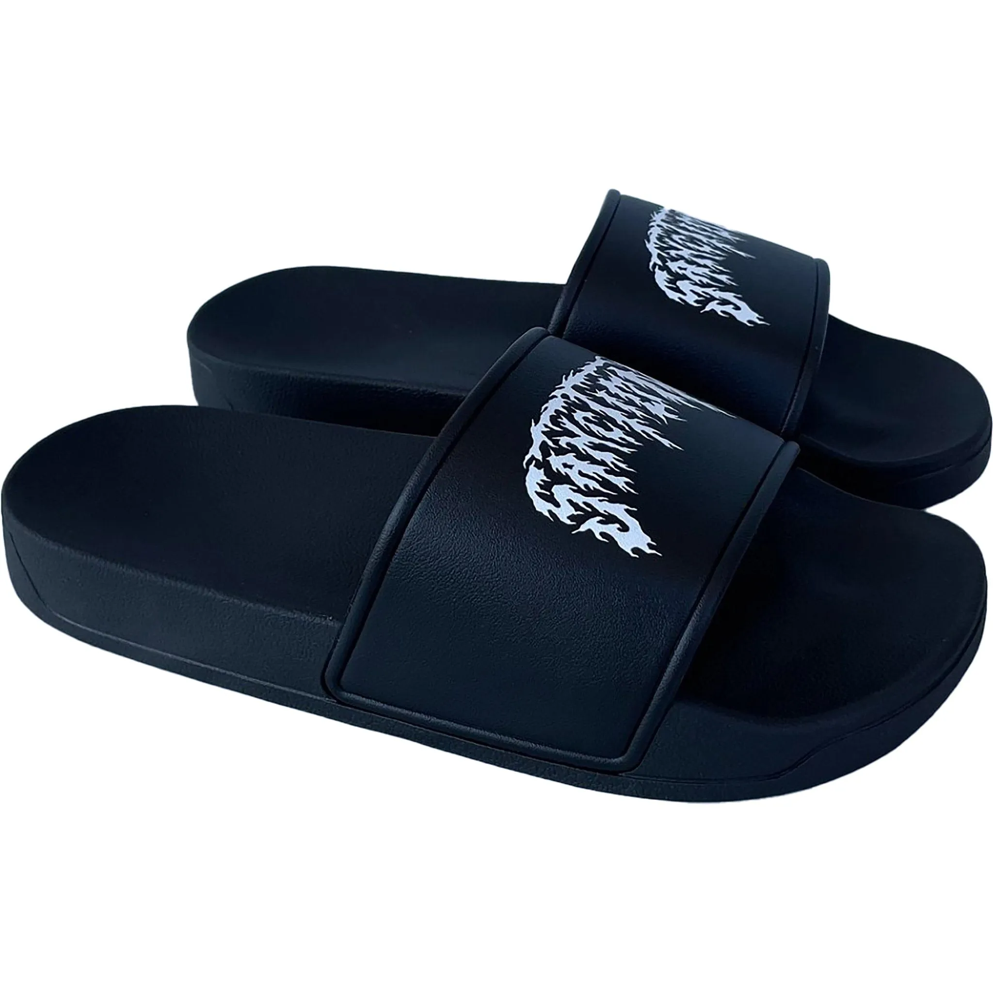 Sanction Heavy Metal Slides Black