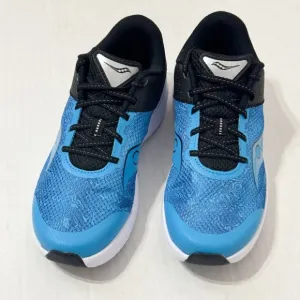 Saucony NWOB Sz 5 Blue/Black Unisex-Child Kinvara 14 Lace to Toe Sneaker