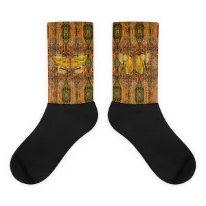 Socks (Unisex)(Butterfly Glade Denizen) RJSTH@Fabric#6 RJSTHW2021 RJS