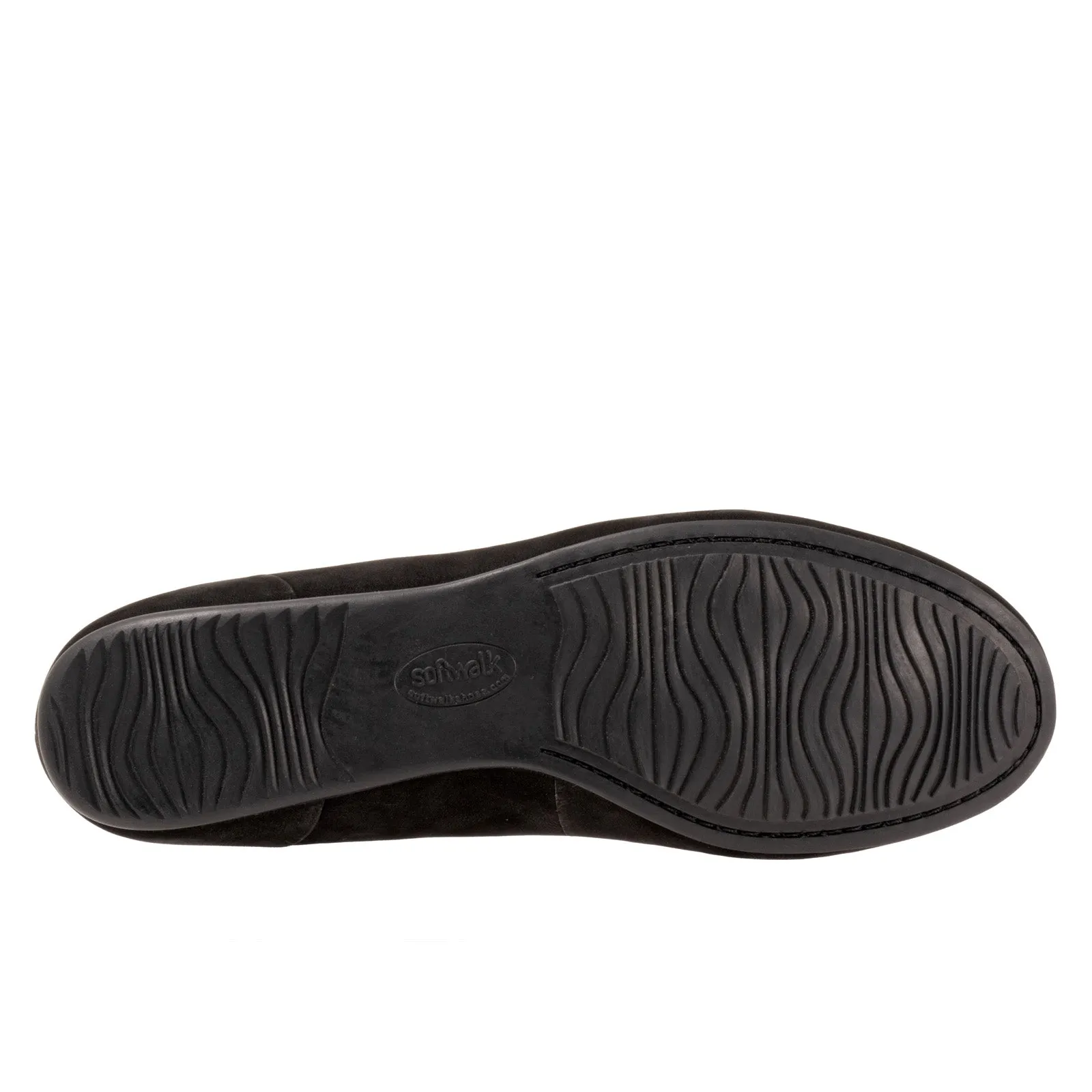 Softwalk Sonoma Halo S2257-004 Womens Black Extra Wide Ballet Flats Shoes