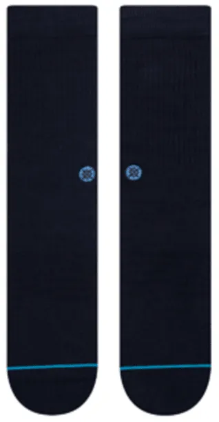 Stance Socks Unisex Icon Dark Navy