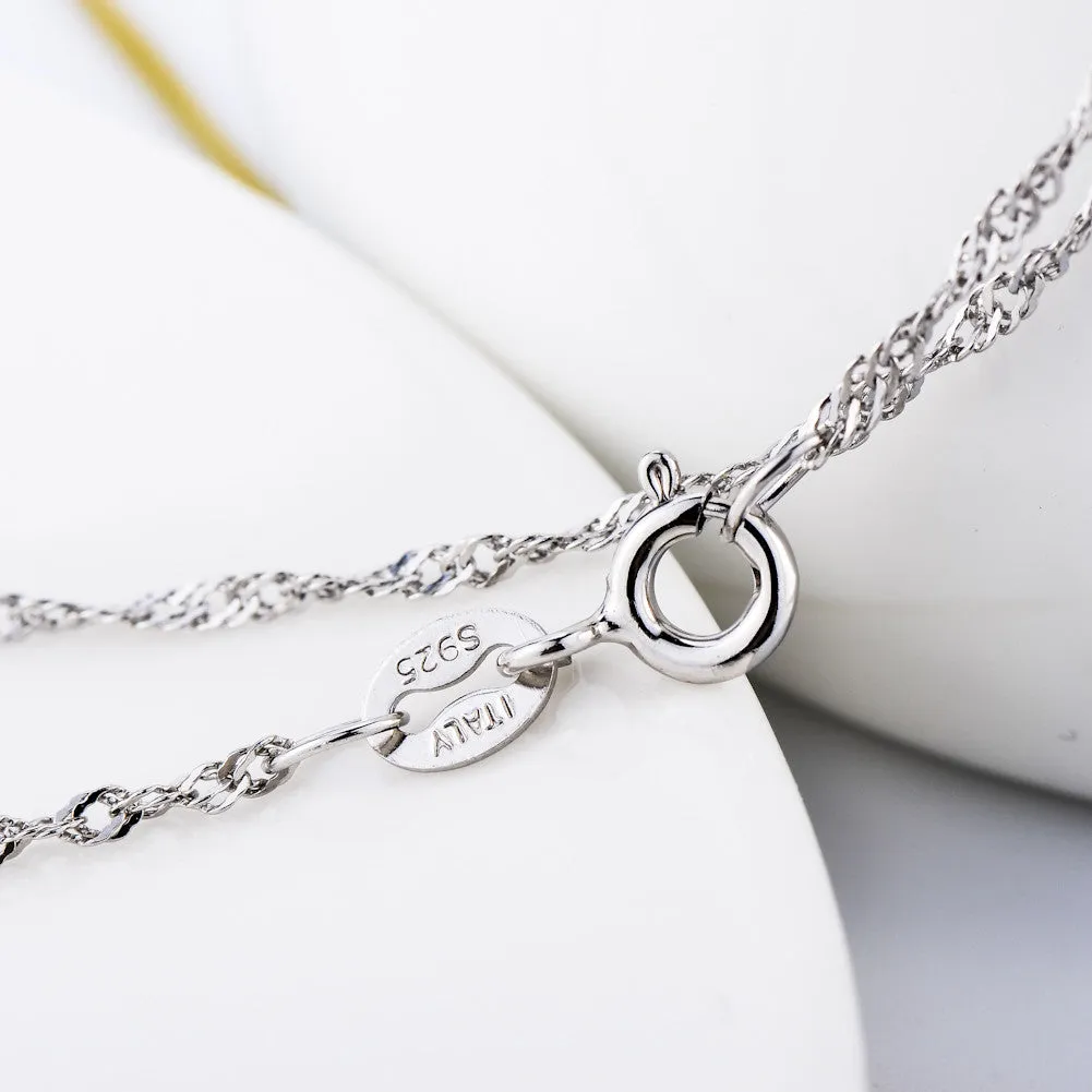 Star in Heart Pendant Necklace