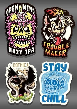 Sticker Pack - (4)