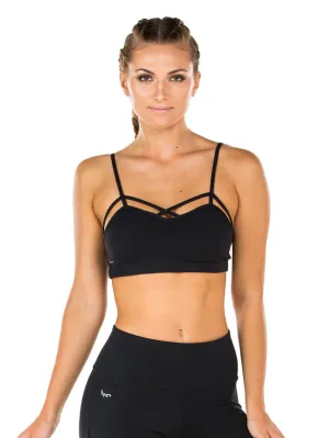 Strappy Supplex Top - Black