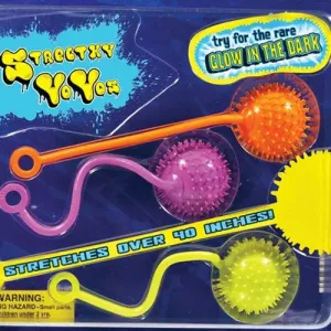 Stretchy YoYo Balls in 2 inch Capsules