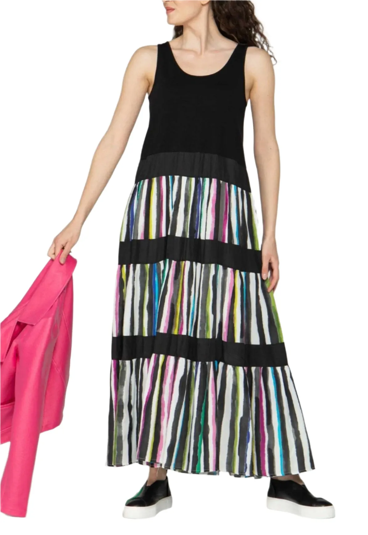 Stripe Maxi Dress