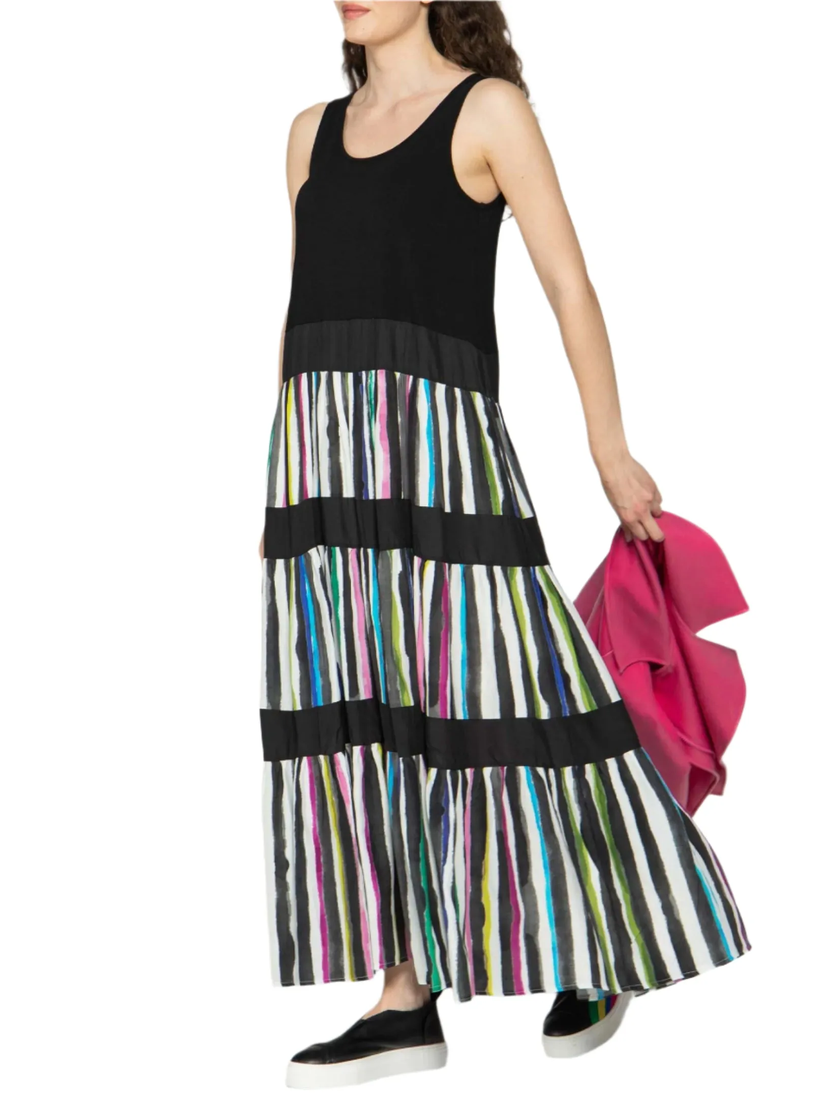 Stripe Maxi Dress