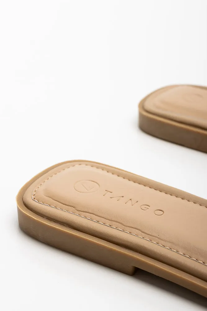 Studded Sandal Cream