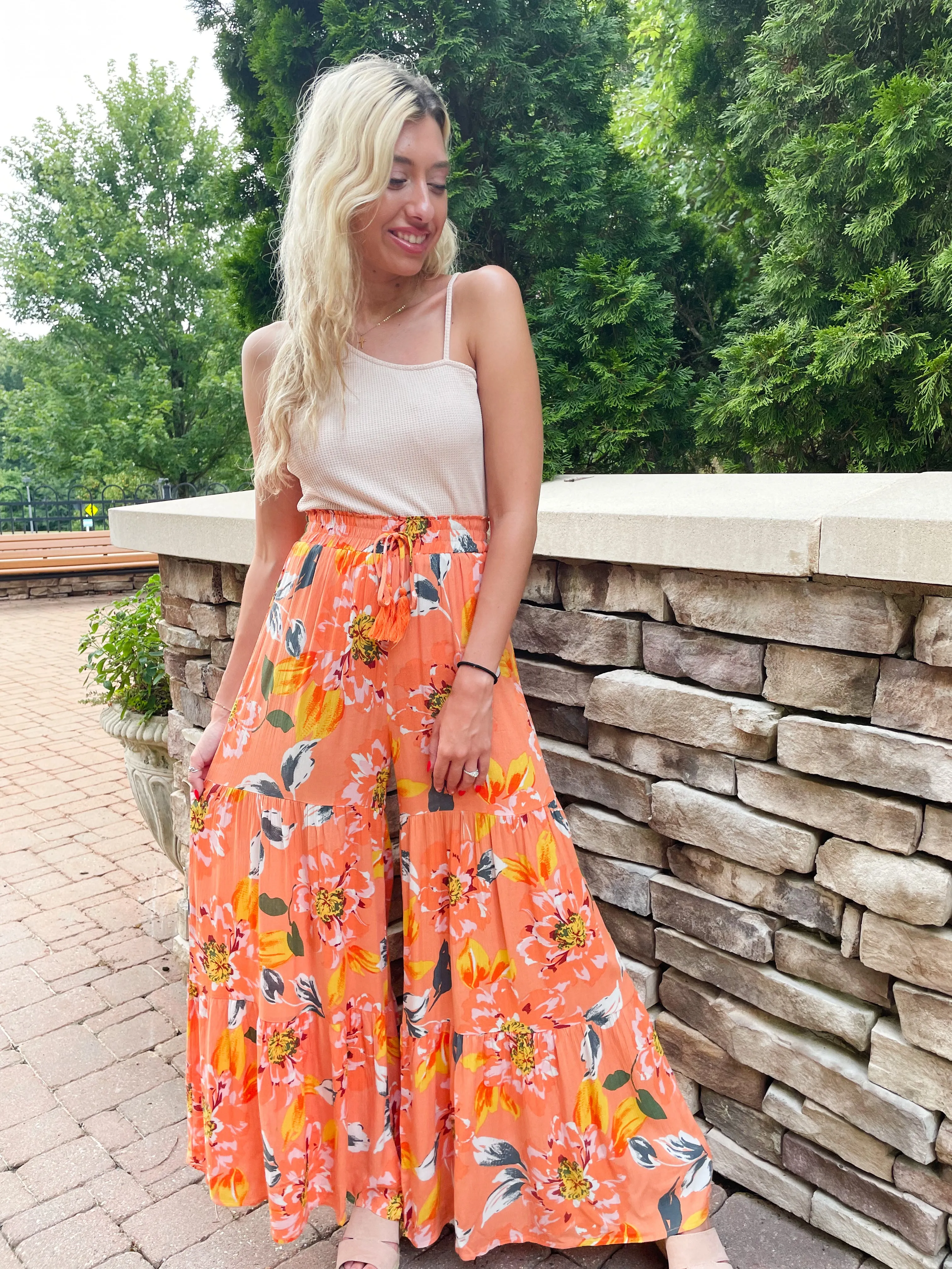 Sunny Skies Wide Leg Pant