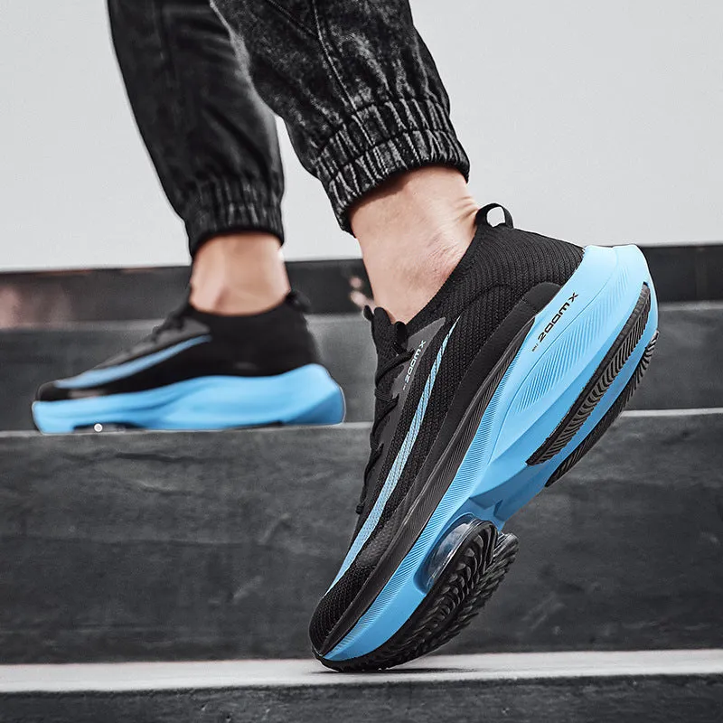 Super Light Large Size Flying Woven Running Shoes
