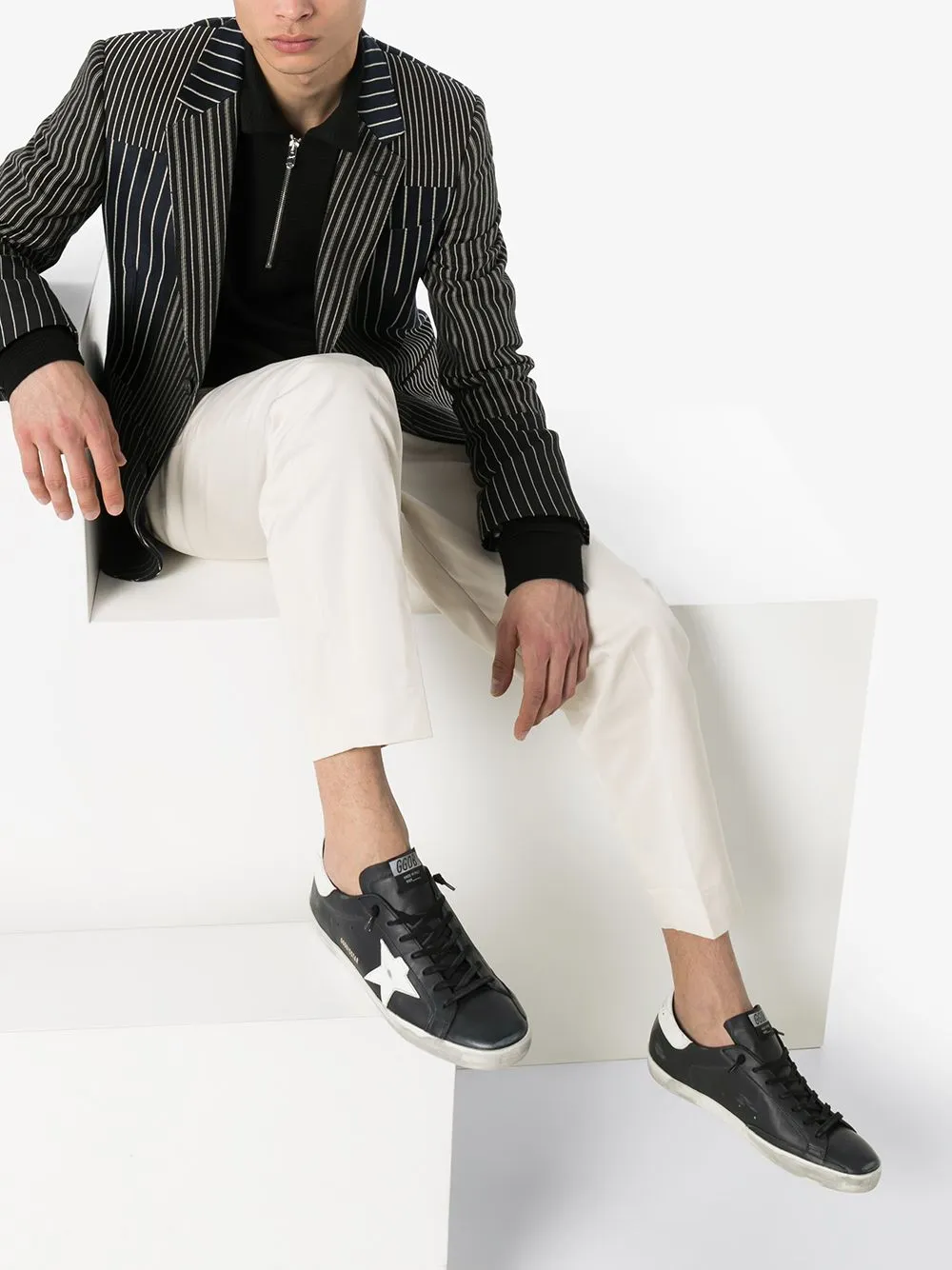 Super star leather sneakers