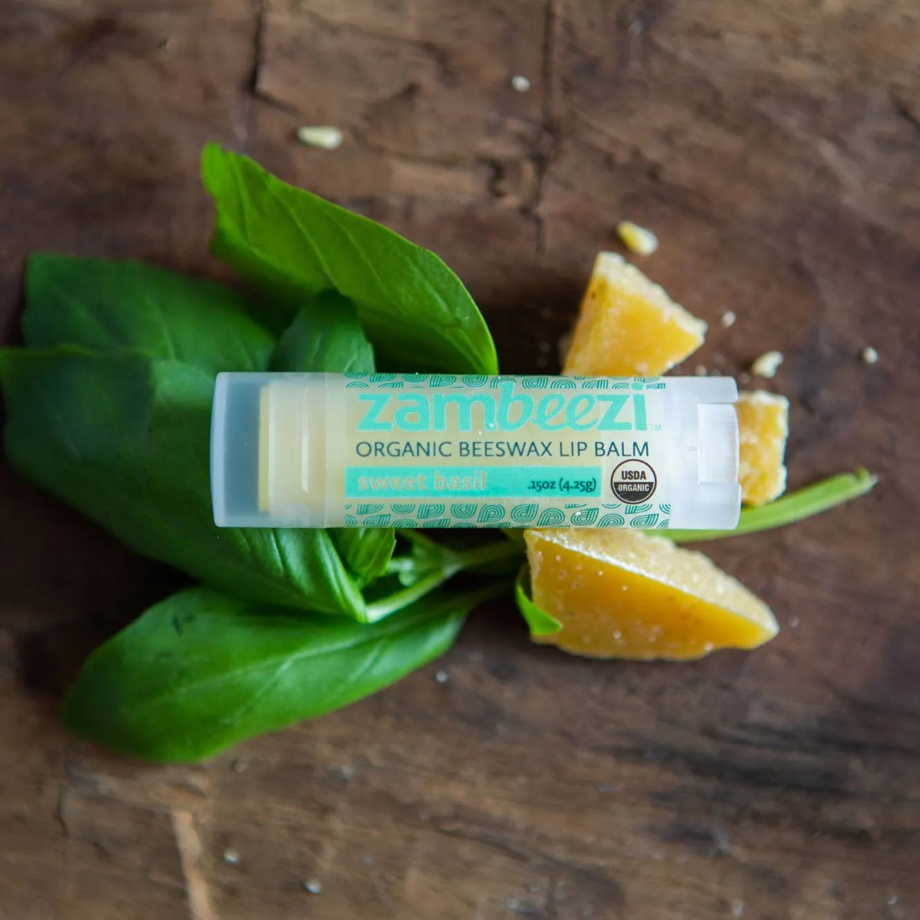 Sweet Basil Organic Lip Balm