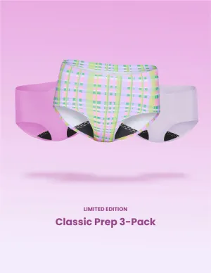 Teen Leakproof UltraThin No-Show Boyshort 3-Pack - Kit