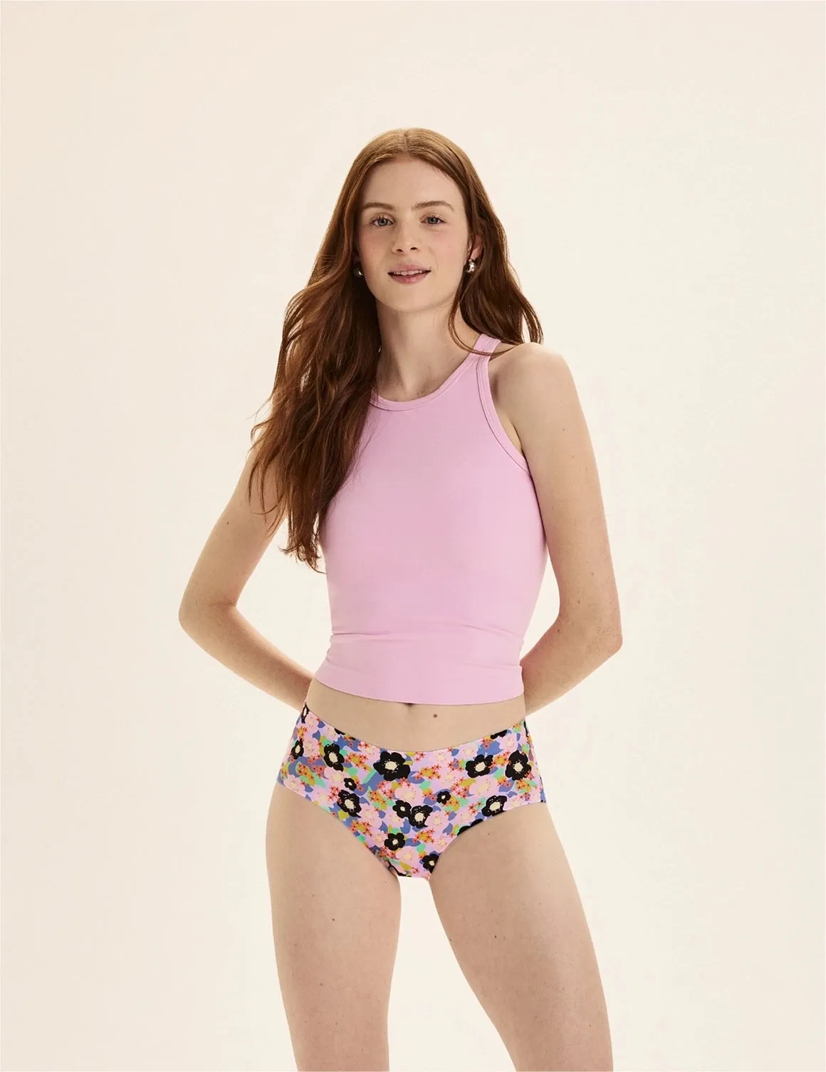 Teen Leakproof UltraThin No-Show Boyshort