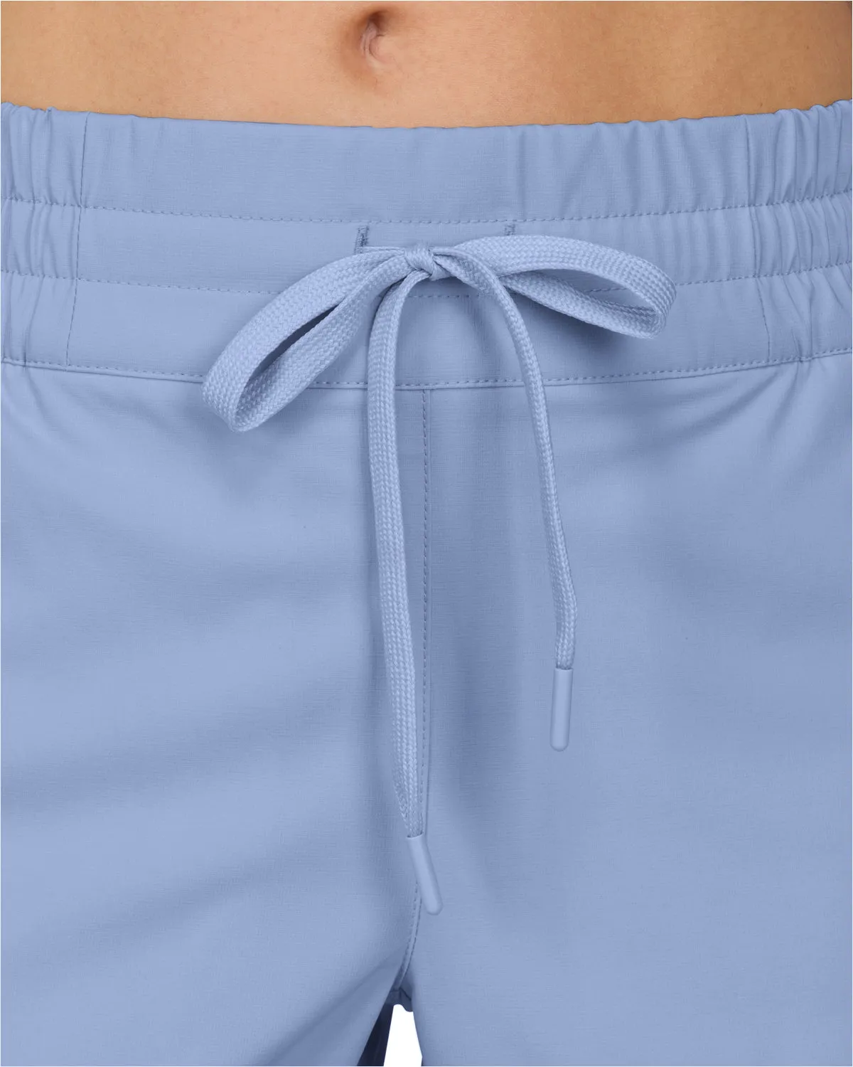 Three Sixty Six Womens Golf Shorts - 5” Inseam, Quick Dry Active Shorts w/Pockets, Adjustable Drawstring & Stretchy Waistband