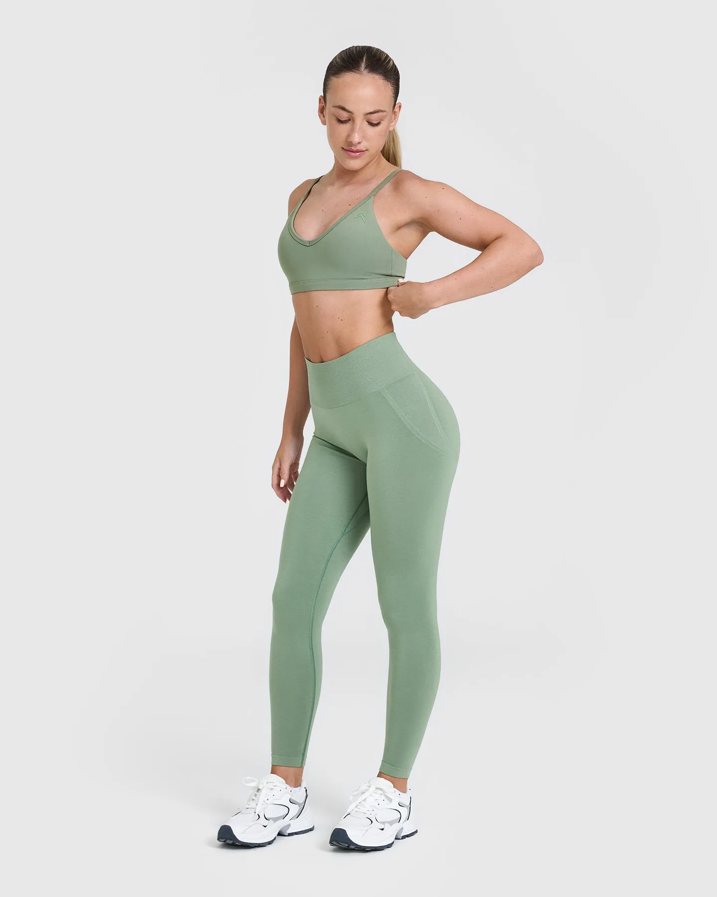 Timeless Strappy Bralette | Sage