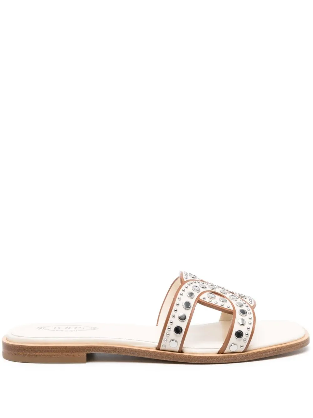 Tods White Sandals