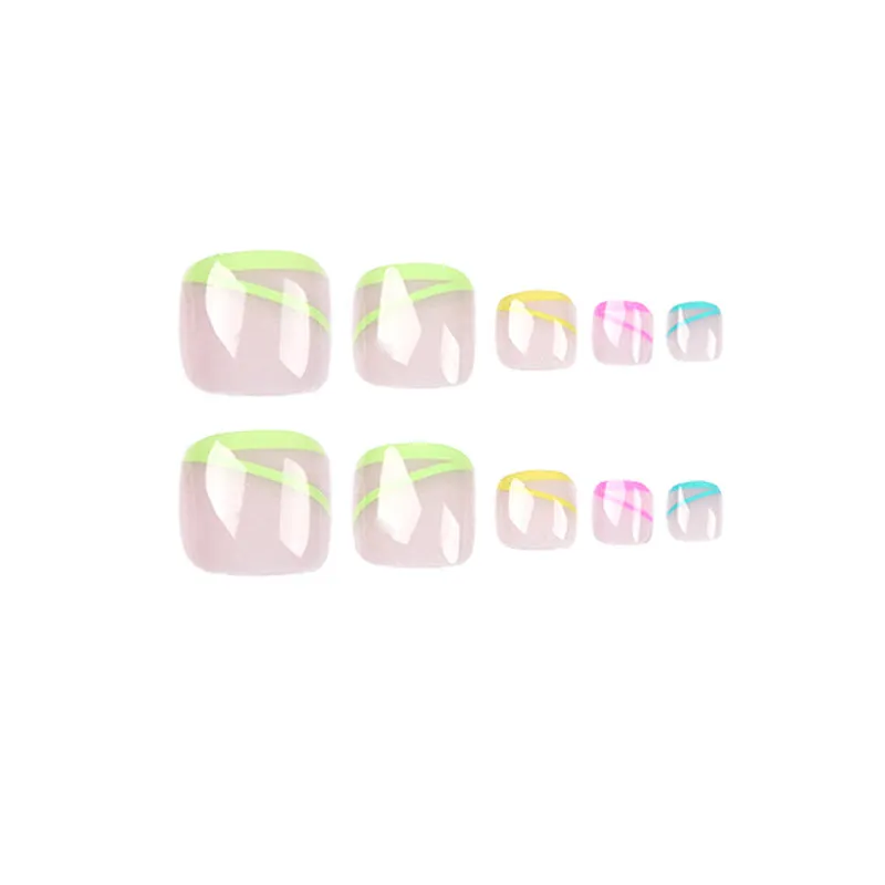 Toe nail color festival