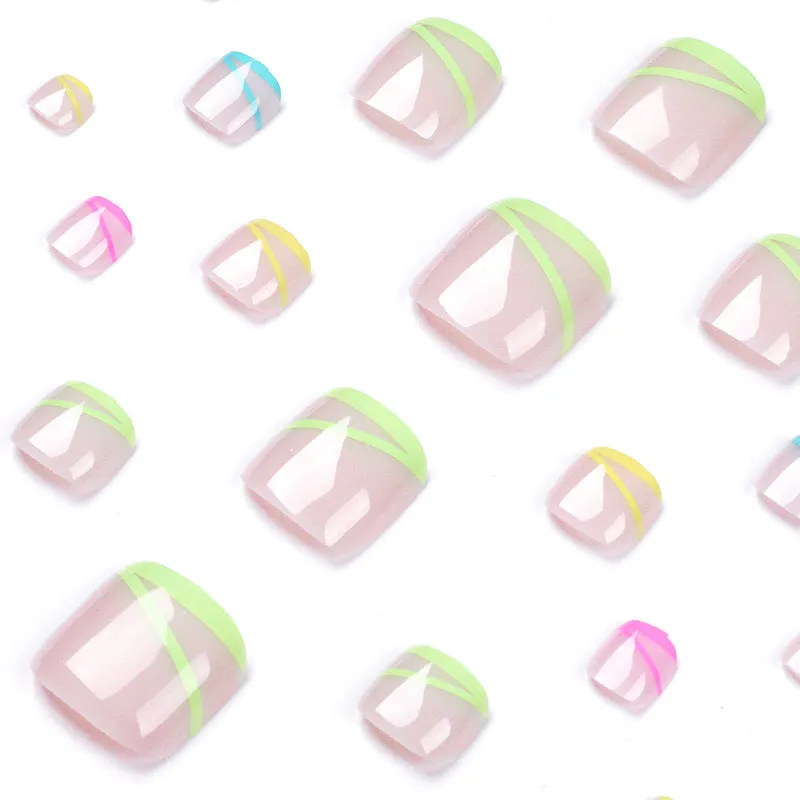 Toe nail color festival