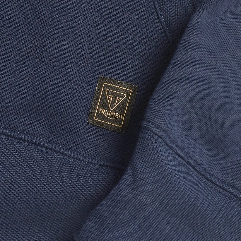 Triumph Carrick Pull-On Hoodie Navy / Bone
