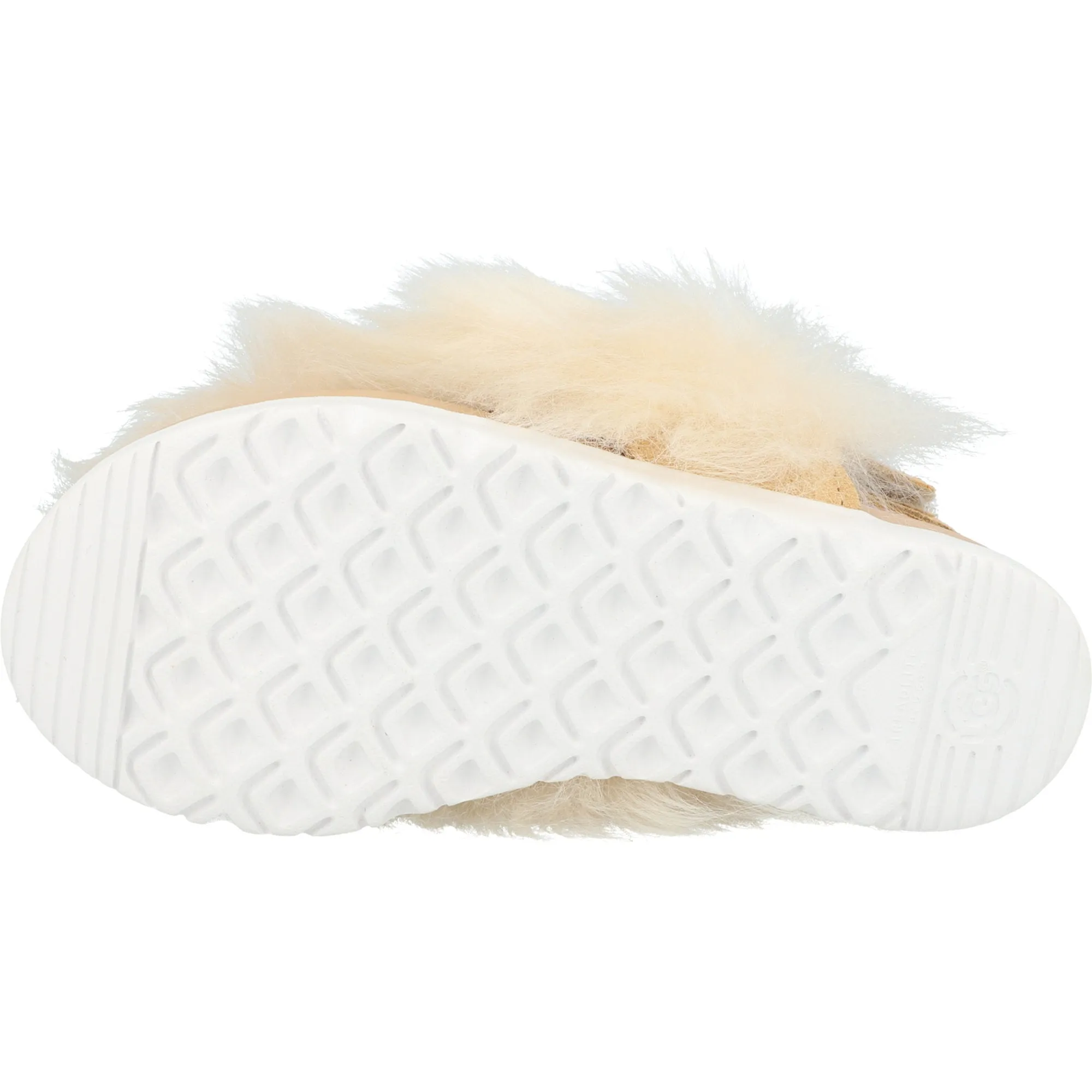 UGG Punki Natural Sheepskin Sandals for Kids