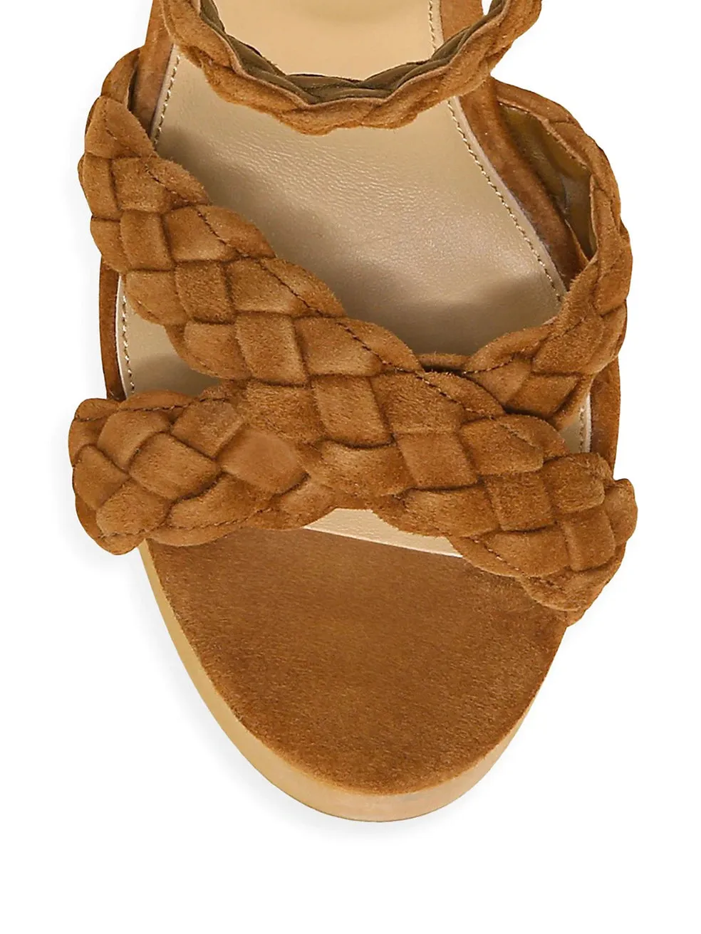 Veronica Beard Braided Platform Sandals