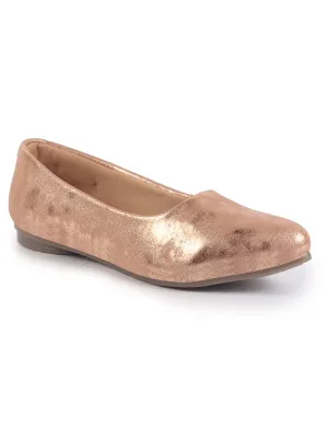 Women Comfortable Slip On Flat Ballerina Glittery Shiny Casual Ballet Driving Shoes Cushioned Insole