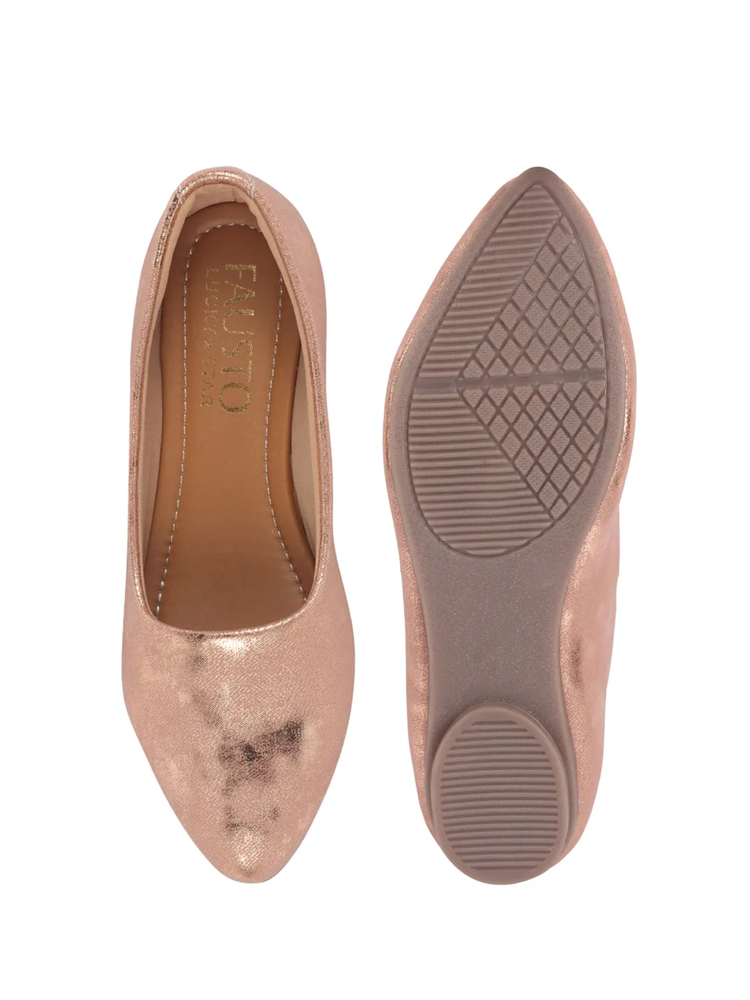 Women Comfortable Slip On Flat Ballerina Glittery Shiny Casual Ballet Driving Shoes Cushioned Insole