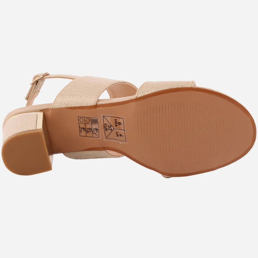 Women "Paz" timeless Block Heel sandals