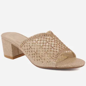 Women "RITA" Block Heel Open Toe Sandals