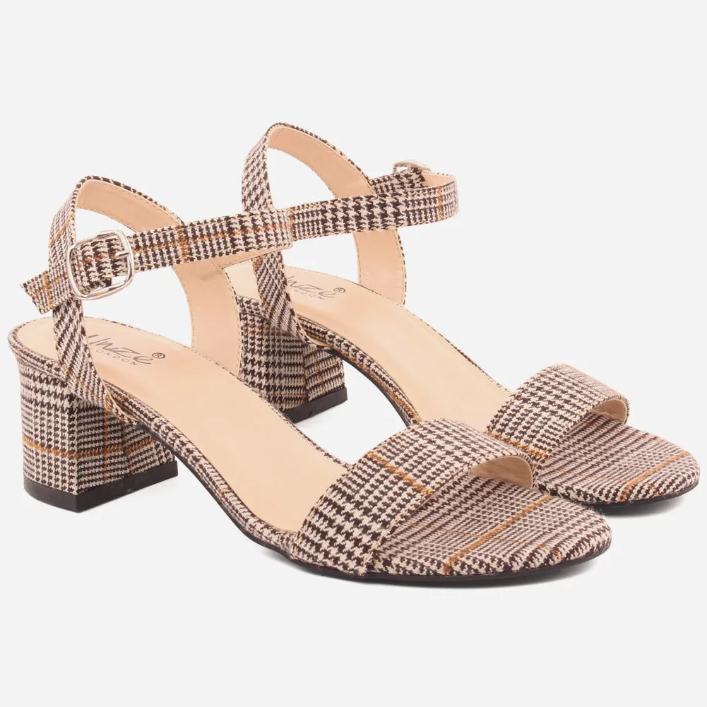 Women "SANDRA" Block Heel Stylish Sandals