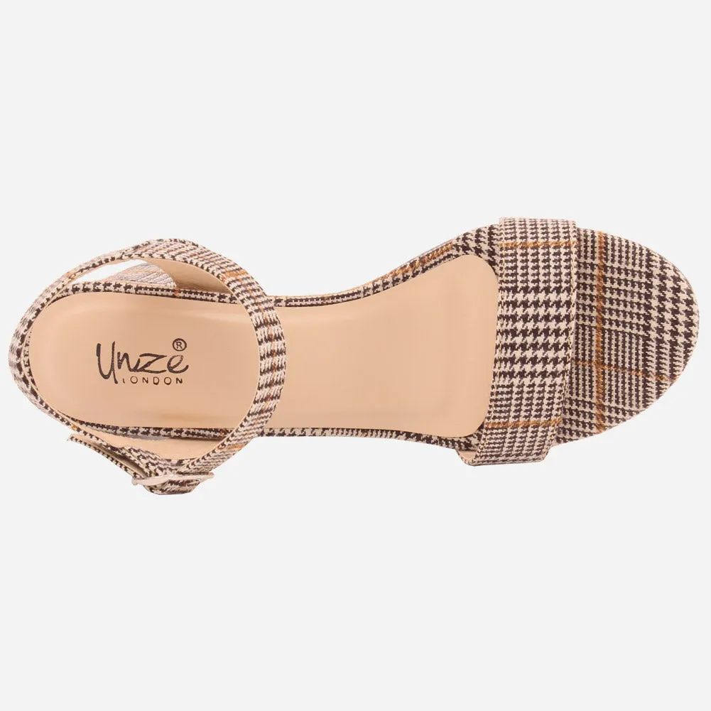 Women "SANDRA" Block Heel Stylish Sandals