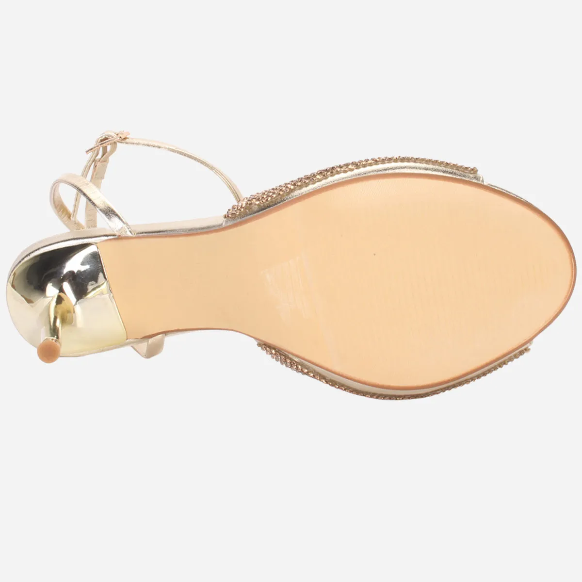 Women's "BILLAROS" Shimmery Stiletto Evening Sandals