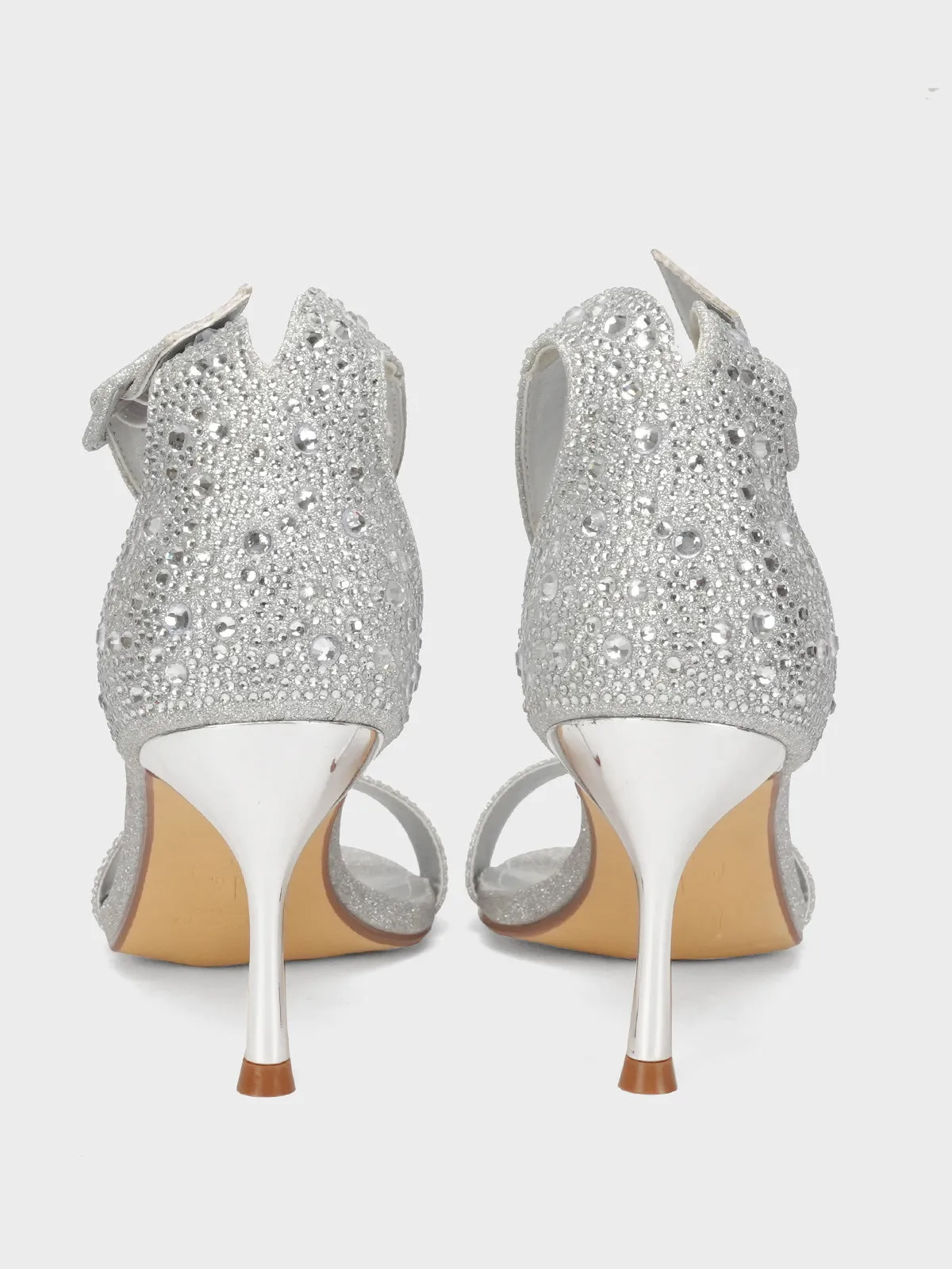 Womens "CYNZIA" Diamante Evening Sandals