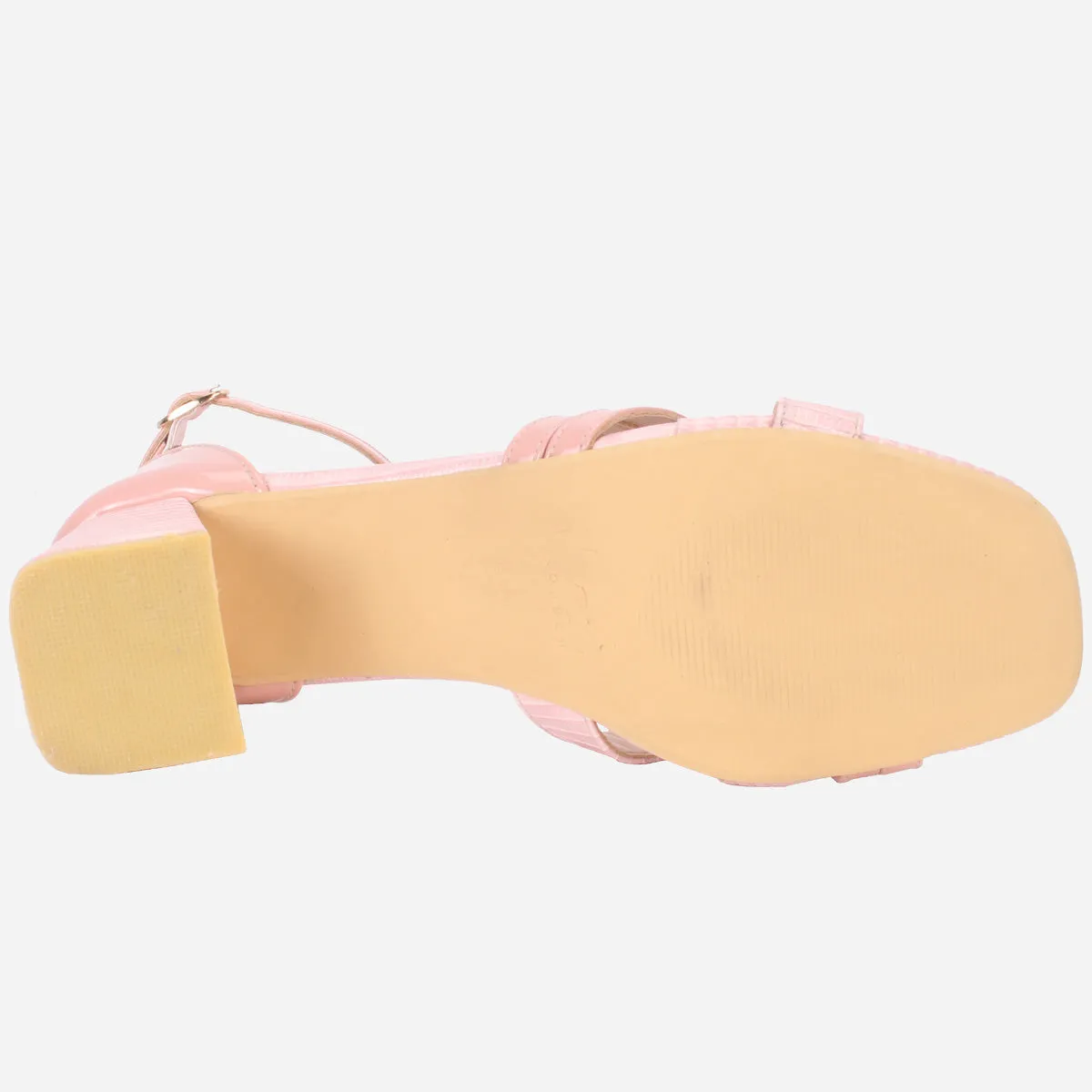 Womens "ESTEIA" Block Heeled Summer Sandals