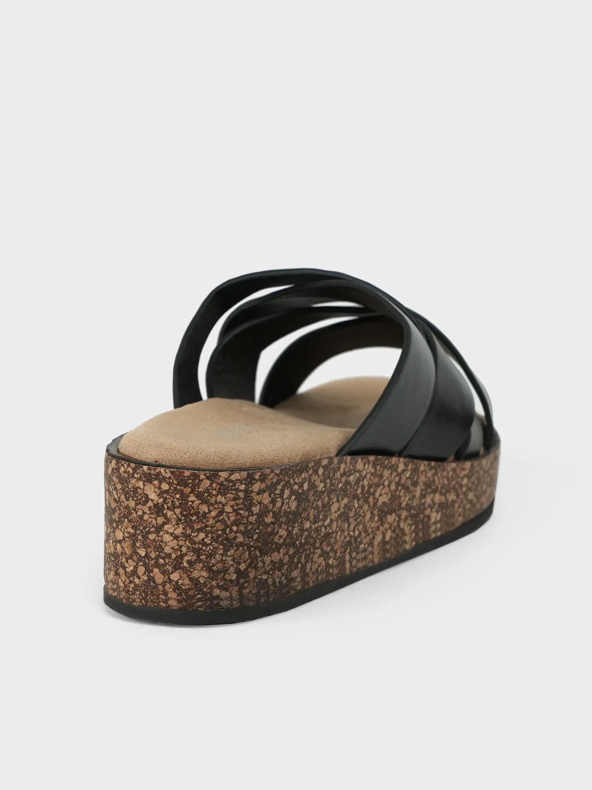 Womens "FINOLA" Open Toe Casual Slippers