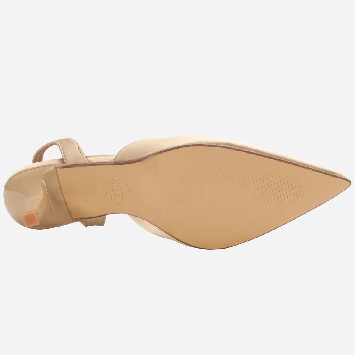 Womens "LAIA" Pointed Toe Decorated Pumps Sandals