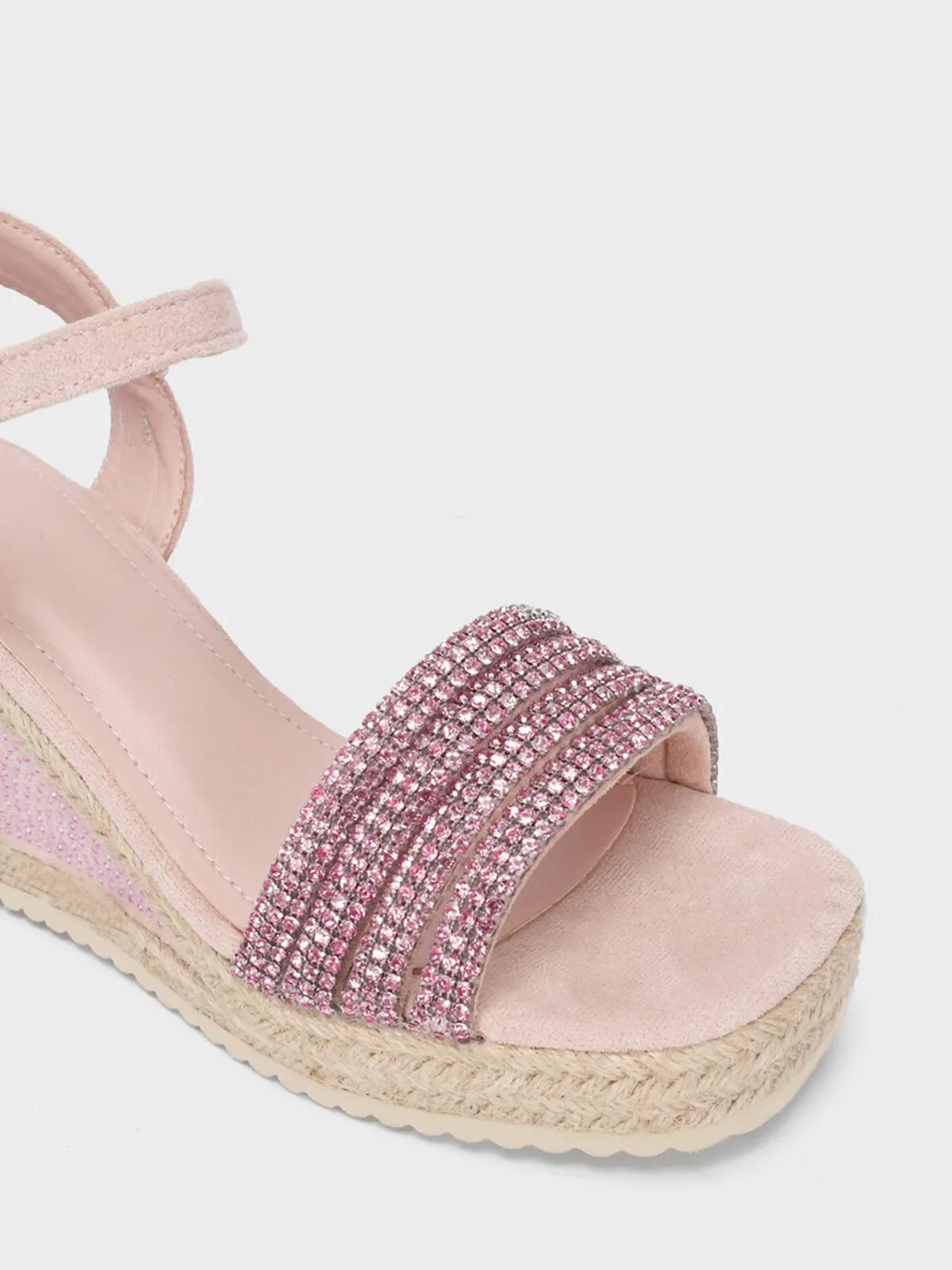 Womens "ROSINA" Wedge Comfy Sandals