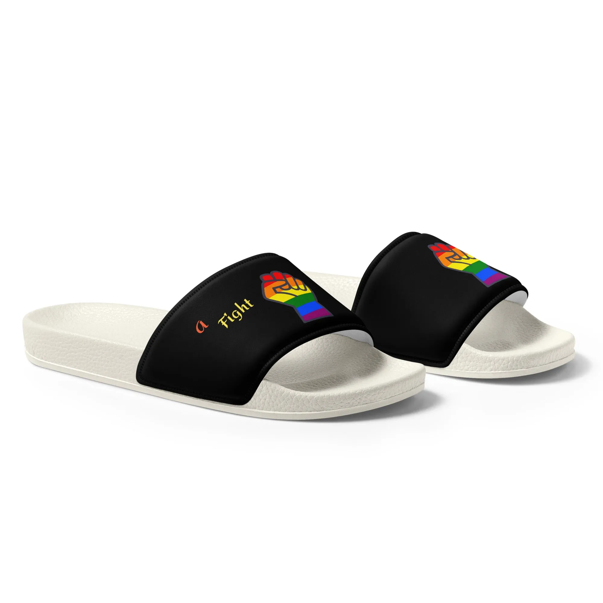 Women's Rainbow Slides