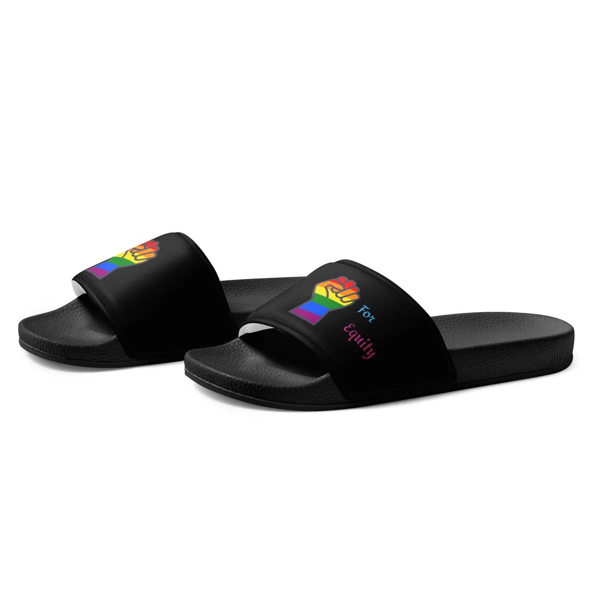 Women's Rainbow Slides