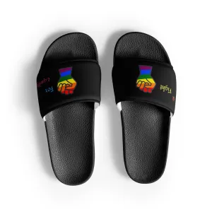 Women's Rainbow Slides