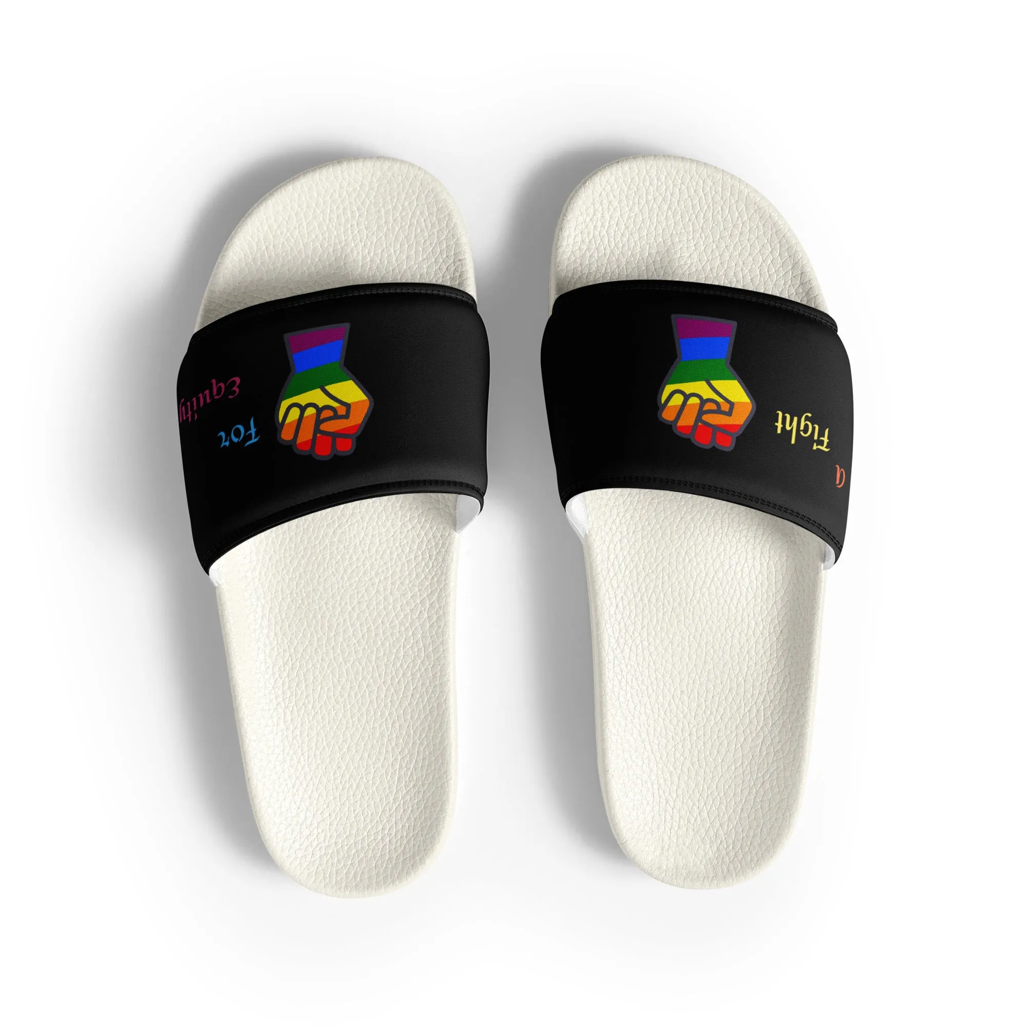 Women's Rainbow Slides