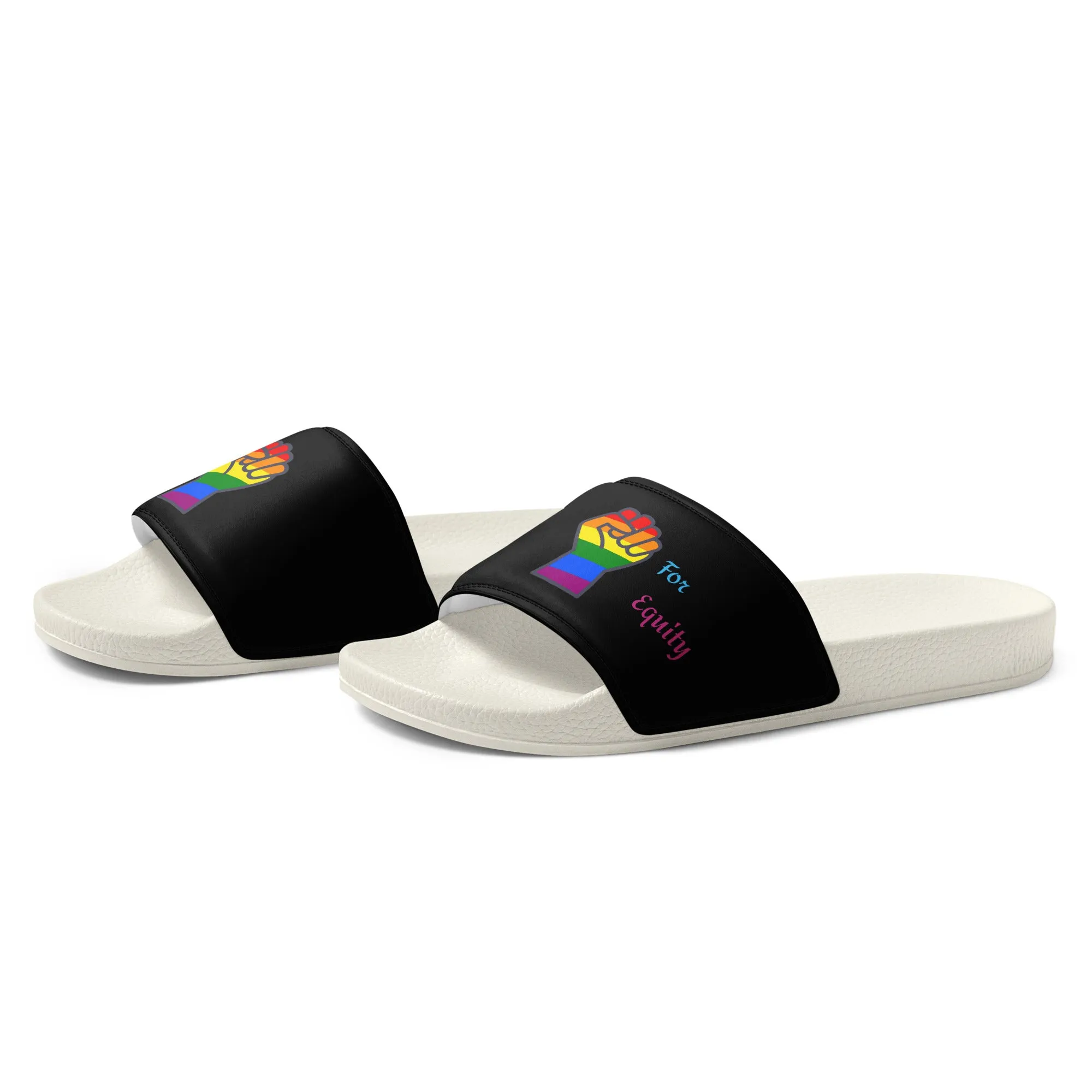 Women's Rainbow Slides