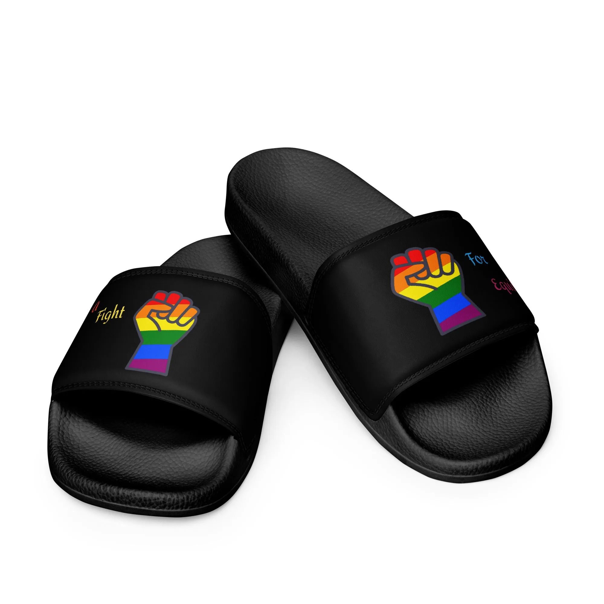 Women's Rainbow Slides