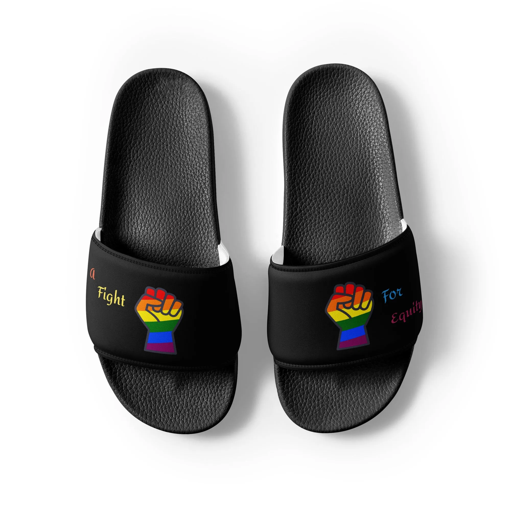 Women's Rainbow Slides