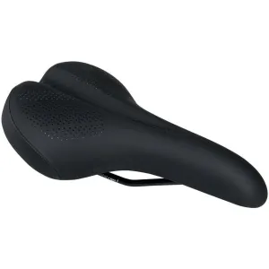 WTB Comfort Saddle - Steel, Black, Wide
