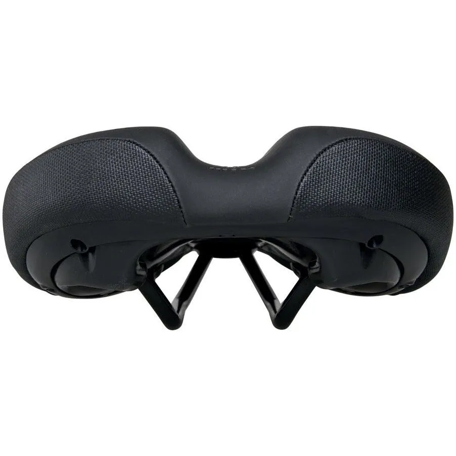 WTB Comfort Saddle - Steel, Black, Wide