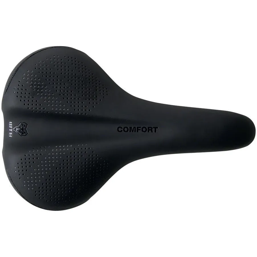 WTB Comfort Saddle - Steel, Black, Wide