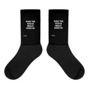 WTF Crew Socks