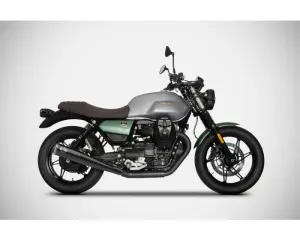 ZARD Exhaust Slip-on Black Coating Moto Guzzi V7 850 2021-